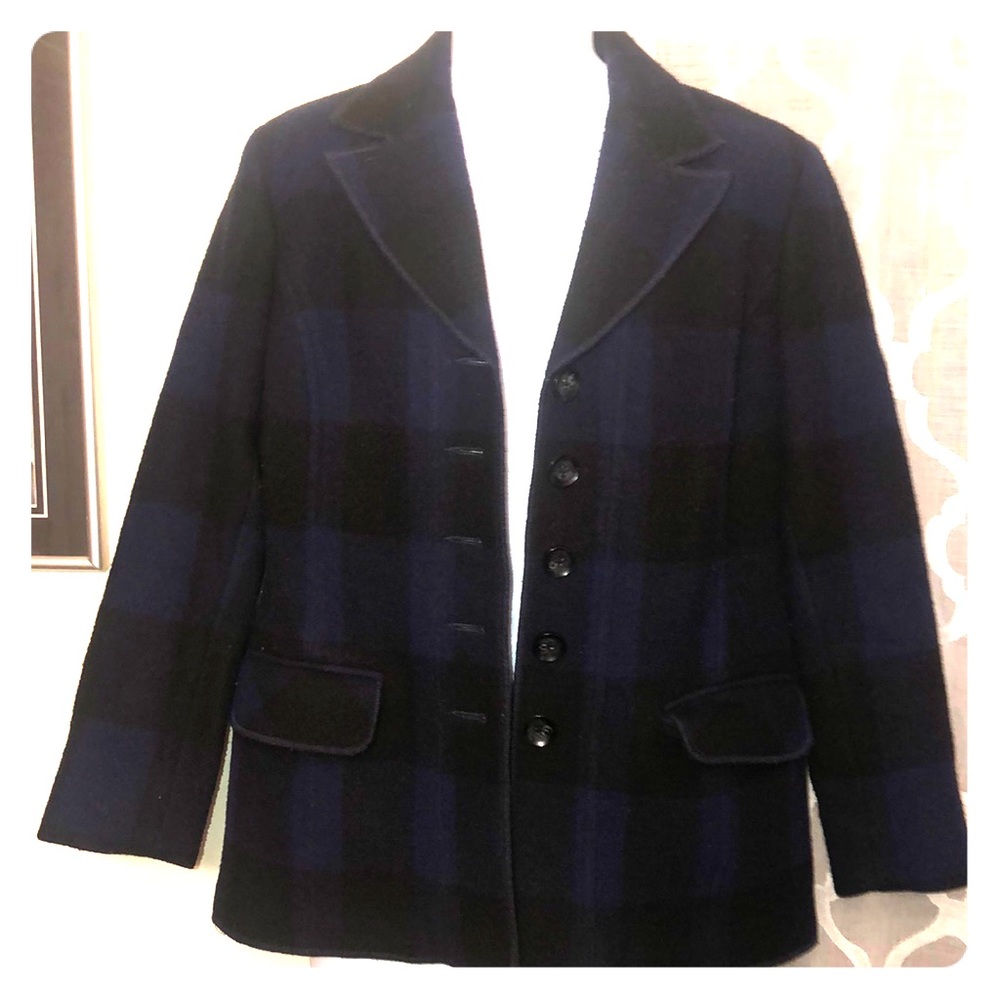 Wool Pea Over Coat by TRIBAL women’s size 8 Jacket